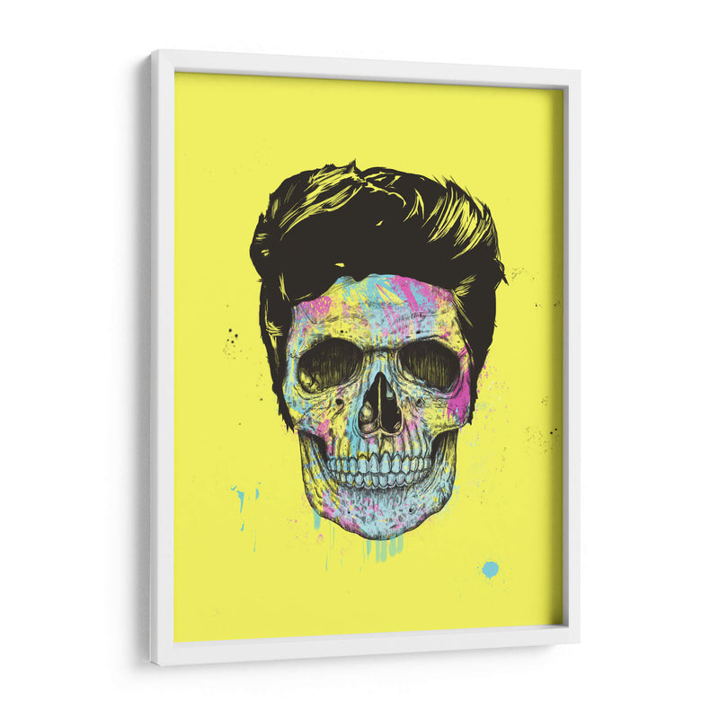 Colorea tu calavera - Balazs Solti | Cuadro decorativo de Canvas Lab