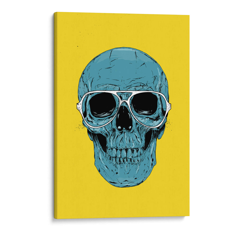 Cráneo azul - Balazs Solti | Cuadro decorativo de Canvas Lab
