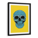 Cráneo azul - Balazs Solti | Cuadro decorativo de Canvas Lab