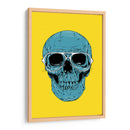 Cráneo azul - Balazs Solti | Cuadro decorativo de Canvas Lab