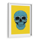 Cráneo azul - Balazs Solti | Cuadro decorativo de Canvas Lab