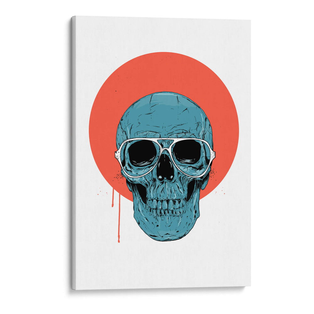 Cráneo azul II - Balazs Solti | Cuadro decorativo de Canvas Lab