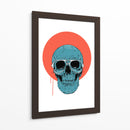 Cráneo azul II - Balazs Solti | Cuadro decorativo de Canvas Lab
