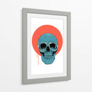 Cráneo azul II - Balazs Solti | Cuadro decorativo de Canvas Lab