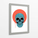 Cráneo azul II - Balazs Solti | Cuadro decorativo de Canvas Lab