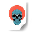 Cráneo azul II - Balazs Solti | Cuadro decorativo de Canvas Lab