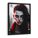 Cara de chica - Muh Asdar | Cuadro decorativo de Canvas Lab