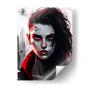 Cara de chica - Muh Asdar | Cuadro decorativo de Canvas Lab