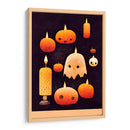 Calabaza embrujada brillante - Treechild | Cuadro decorativo de Canvas Lab