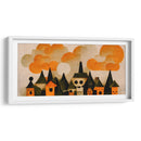 Vista espeluznante del pueblo - Treechild | Cuadro decorativo de Canvas Lab