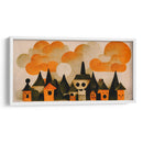 Vista espeluznante del pueblo - Treechild | Cuadro decorativo de Canvas Lab