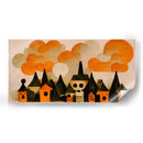 Vista espeluznante del pueblo - Treechild | Cuadro decorativo de Canvas Lab