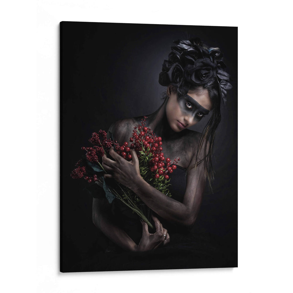 FLORES ROJAS - JAYATU CHANDRA DAS | Cuadro decorativo de Canvas Lab