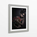 FLORES ROJAS - JAYATU CHANDRA DAS | Cuadro decorativo de Canvas Lab