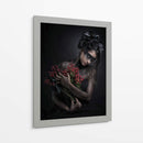 FLORES ROJAS - JAYATU CHANDRA DAS | Cuadro decorativo de Canvas Lab