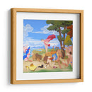 Baco y Ariadna Abstracto | Cuadro decorativo de Canvas Lab