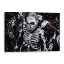 Hombres esqueleto en el festival Sing-Sing del Monte Hagen (Papúa Nueva Guinea) - Joxe Inazio Kuesta | Cuadro decorativo de Canvas Lab
