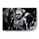 Hombres esqueleto en el festival Sing-Sing del Monte Hagen (Papúa Nueva Guinea) - Joxe Inazio Kuesta | Cuadro decorativo de Canvas Lab