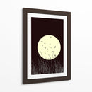 Resplandor de luna llena en la pradera - Nicholas | Cuadro decorativo de Canvas Lab
