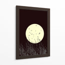 Resplandor de luna llena en la pradera - Nicholas | Cuadro decorativo de Canvas Lab