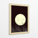 Resplandor de luna llena en la pradera - Nicholas | Cuadro decorativo de Canvas Lab