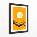 Vuelo al anochecer dorado - Nicholas | Cuadro decorativo de Canvas Lab