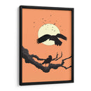 Cuervos al anochecer - Nicholas | Cuadro decorativo de Canvas Lab