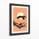 Cuervos al anochecer - Nicholas | Cuadro decorativo de Canvas Lab