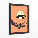 Cuervos al anochecer - Nicholas | Cuadro decorativo de Canvas Lab