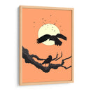 Cuervos al anochecer - Nicholas | Cuadro decorativo de Canvas Lab