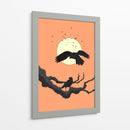 Cuervos al anochecer - Nicholas | Cuadro decorativo de Canvas Lab