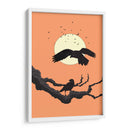 Cuervos al anochecer - Nicholas | Cuadro decorativo de Canvas Lab