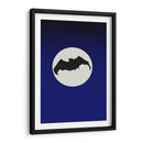 Murciélago silueteado volando - Nicholas | Cuadro decorativo de Canvas Lab