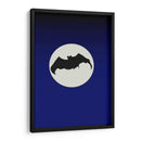 Murciélago silueteado volando - Nicholas | Cuadro decorativo de Canvas Lab