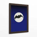 Murciélago silueteado volando I - Nicholas | Cuadro decorativo de Canvas Lab