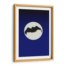 Murciélago silueteado volando - Nicholas | Cuadro decorativo de Canvas Lab