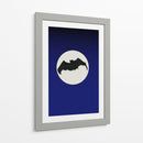 Murciélago silueteado volando I - Nicholas | Cuadro decorativo de Canvas Lab