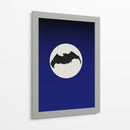 Murciélago silueteado volando I - Nicholas | Cuadro decorativo de Canvas Lab