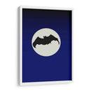 Murciélago silueteado volando - Nicholas | Cuadro decorativo de Canvas Lab