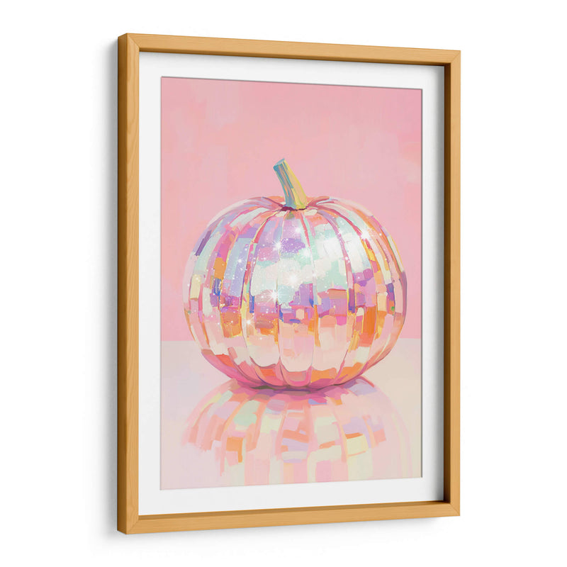 Calabaza iridiscente - Melloi Art Prints | Cuadro decorativo de Canvas Lab