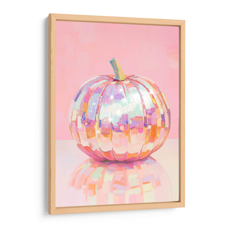 Calabaza iridiscente - Melloi Art Prints | Cuadro decorativo de Canvas Lab