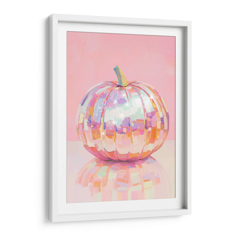 Calabaza iridiscente - Melloi Art Prints | Cuadro decorativo de Canvas Lab