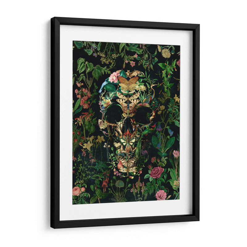 Cráneo de Papillon, vertical 4 - Ali Gulec | Cuadro decorativo de Canvas Lab