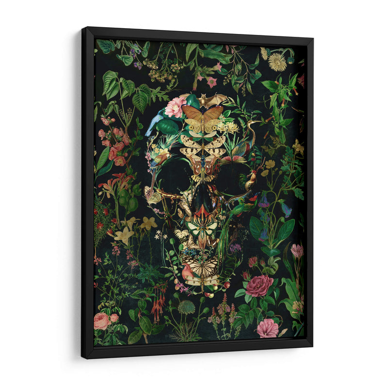 Cráneo de Papillon, vertical 4 - Ali Gulec | Cuadro decorativo de Canvas Lab