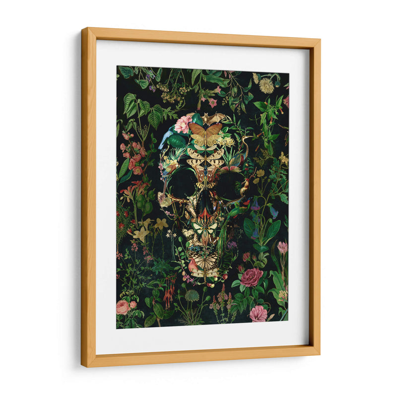 Cráneo de Papillon, vertical 4 - Ali Gulec | Cuadro decorativo de Canvas Lab