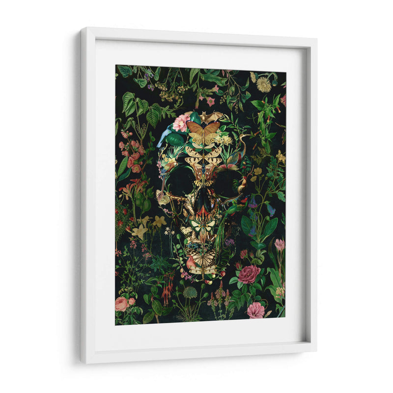 Cráneo de Papillon, vertical 4 - Ali Gulec | Cuadro decorativo de Canvas Lab