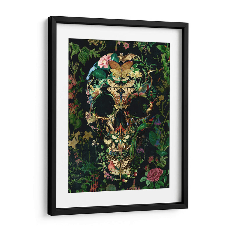 Cráneo de Papillon, vertical 3 - Ali Gulec | Cuadro decorativo de Canvas Lab