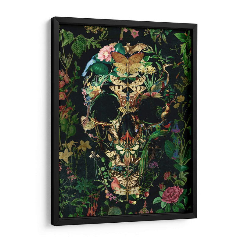 Cráneo de Papillon, vertical 3 - Ali Gulec | Cuadro decorativo de Canvas Lab