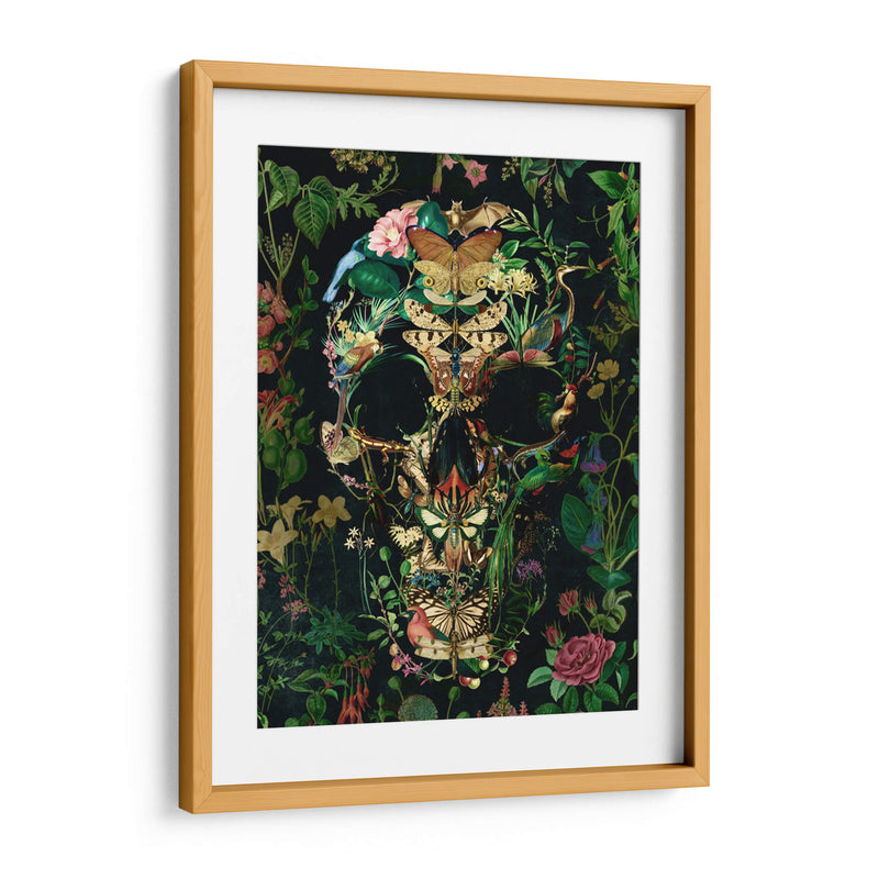 Cráneo de Papillon, vertical 3 - Ali Gulec | Cuadro decorativo de Canvas Lab