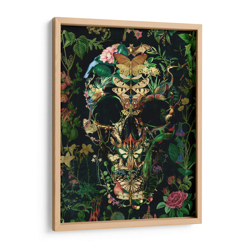 Cráneo de Papillon, vertical 3 - Ali Gulec | Cuadro decorativo de Canvas Lab
